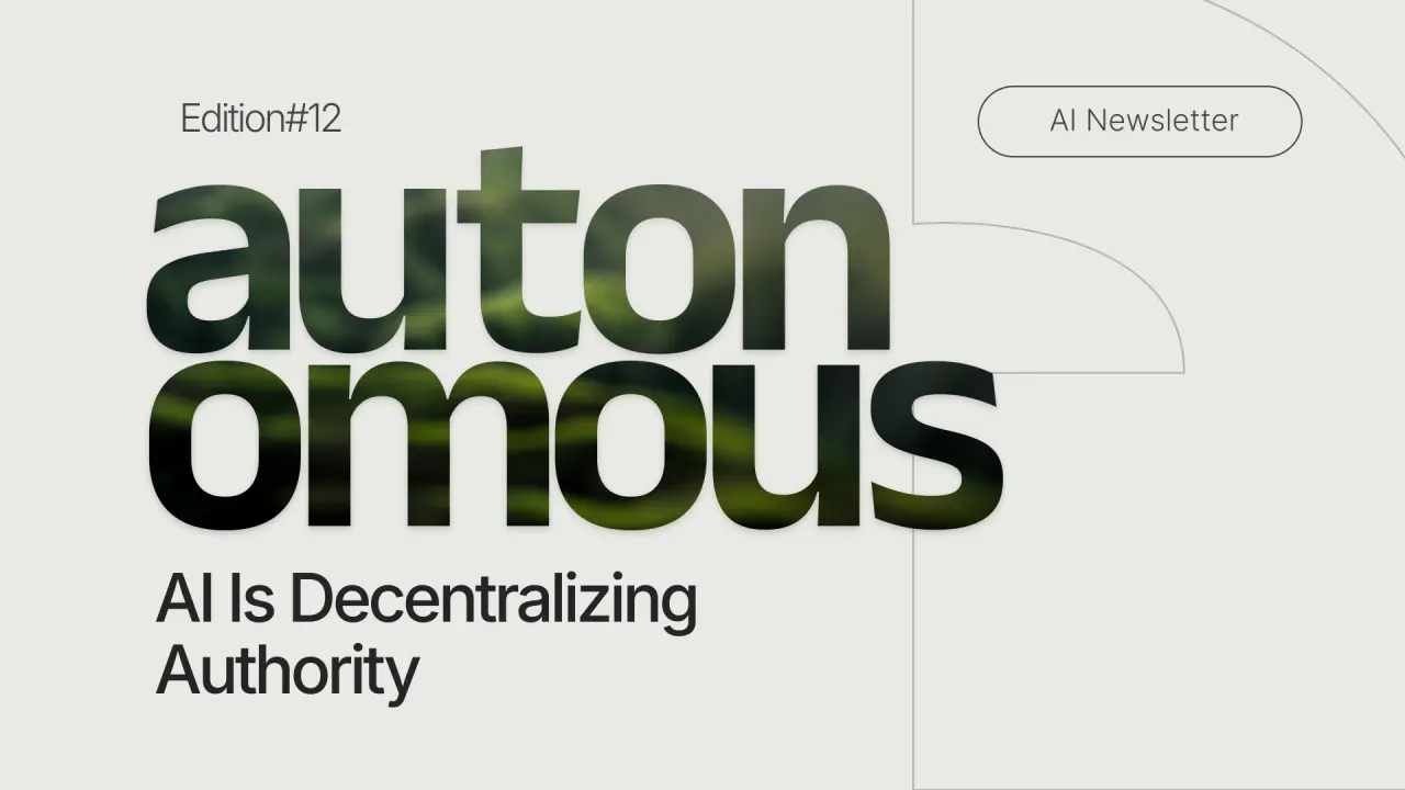 AI Is Decentralizing Authority