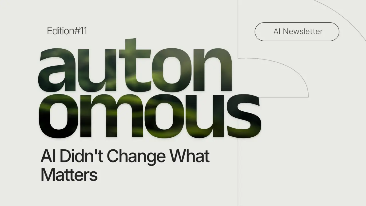 AI Isn't Changing What Matters
