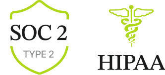 SOC 2 Type 2 and HIPAA compliance