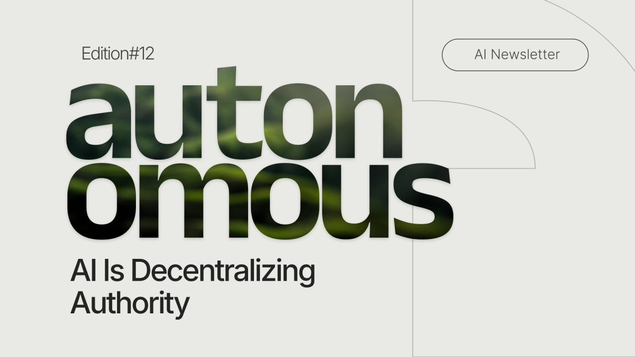 AI Is Decentralizing Authority