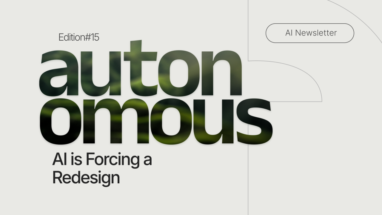 AI is Forcing a Redesign